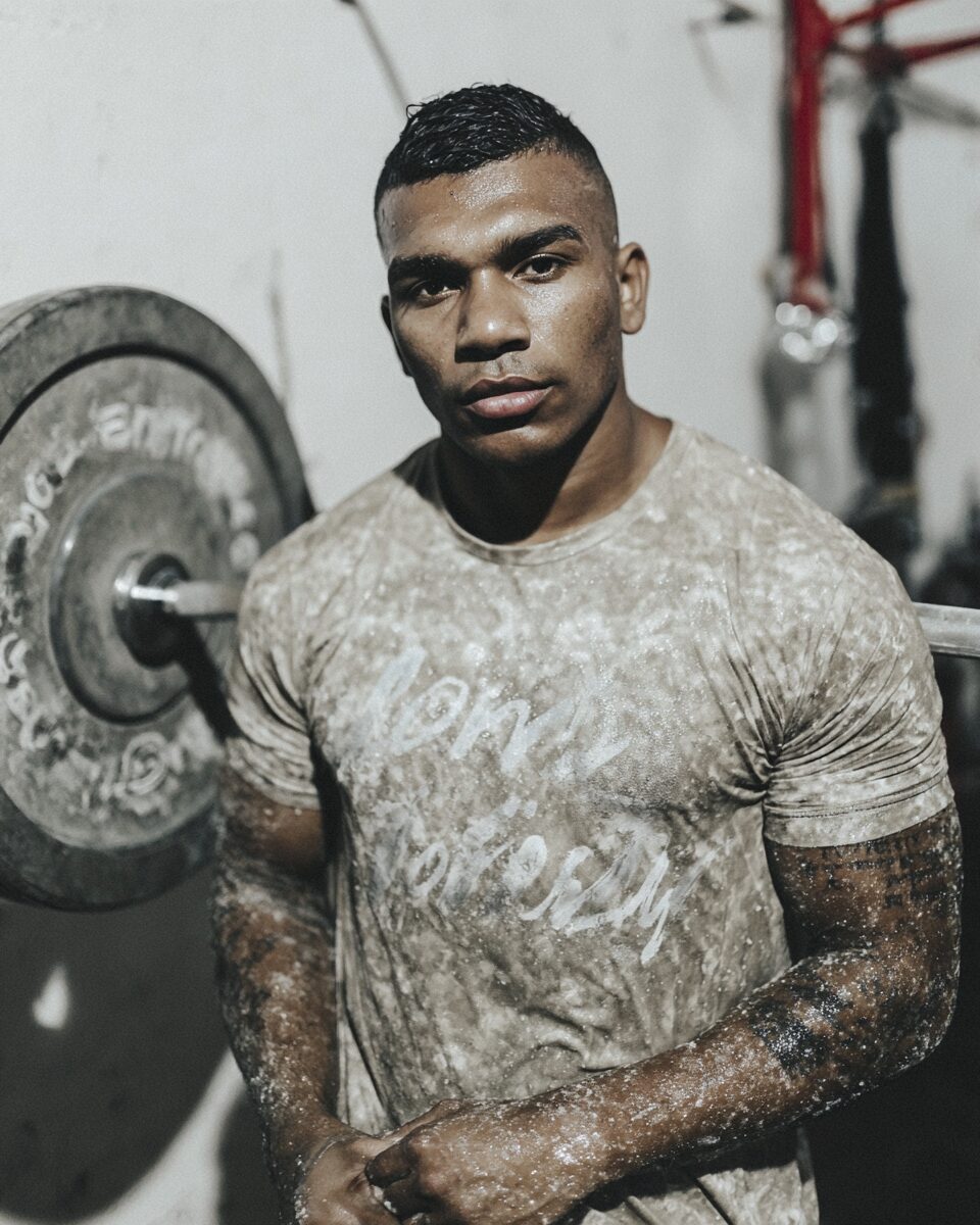 Grit campaign, strength training portrait