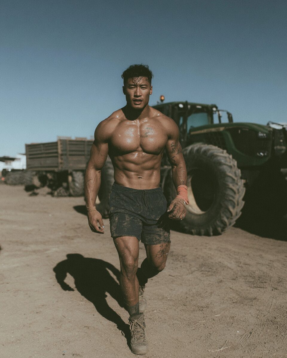 Grit campaign, strength training portrait