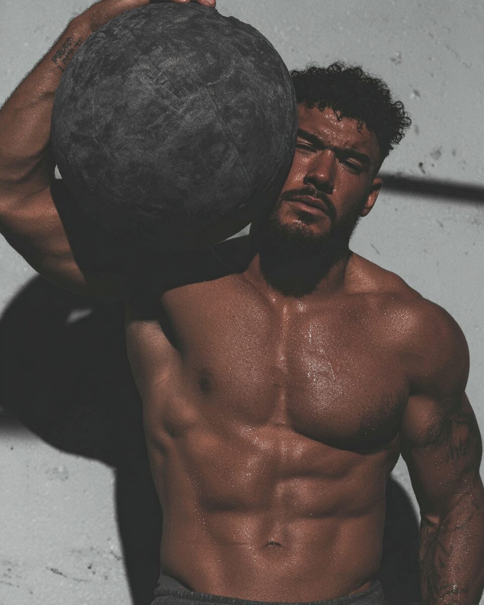Grit campaign, strength training portrait