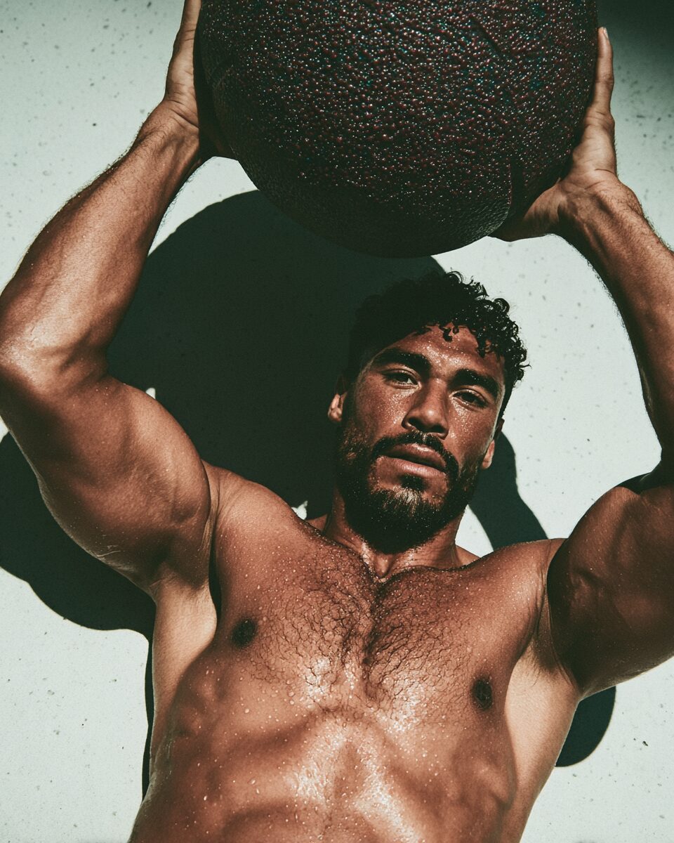 Grit campaign, strength training portrait